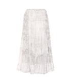 Etro Printed Cotton And Silk Skirt