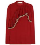 Marni Wool Ruffle Sweater
