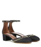 Tabitha Simmons Anais Studs Denim Pumps