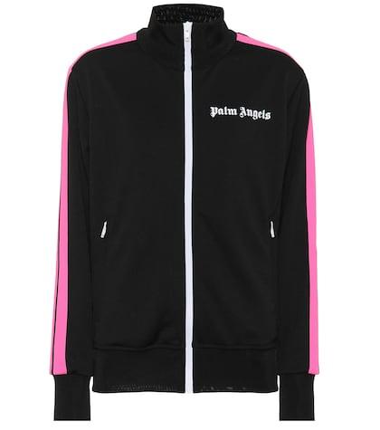 Palm Angels Logo Printed Track Jacket