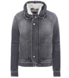 Saint Laurent Shearling-lined Denim Jacket
