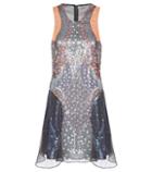 Acne Studios Juno Embellished Silk Dress