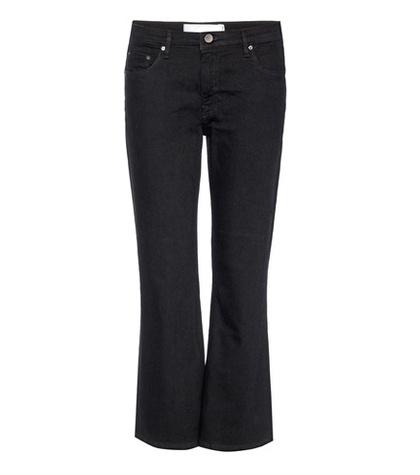 Saint Laurent Cropped Flared Jeans