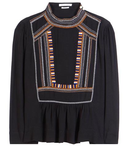 Isabel Marant, Toile Cerza Embroidered Blouse