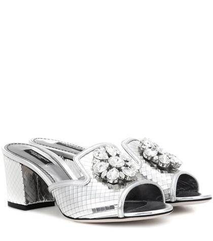Dolce & Gabbana Bianca Dubai 60 Sandals