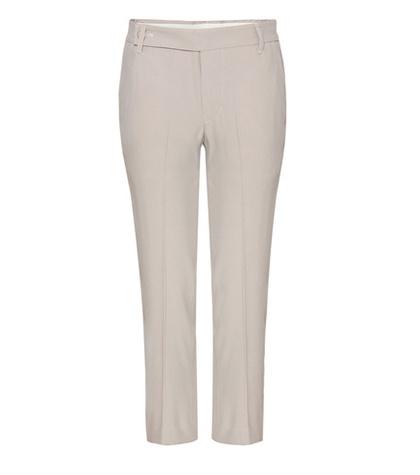 Victoria Beckham Denim Crêpe Cropped Trousers