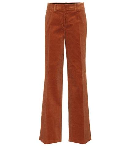 Tory Burch Tilda Velvet Trousers