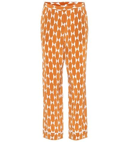 Tory Burch Devi Silk Trousers