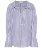P.e Nation Hewell Striped Cotton Blouse