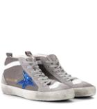 Diane Von Furstenberg Exclusive To Mytheresa.com – Mid Star Leather Low-top Sneakers