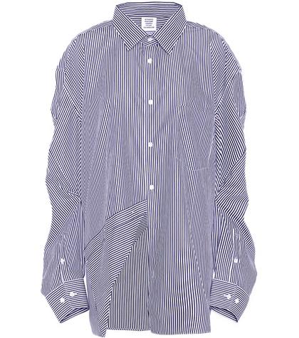 Miu Miu X Comme Des Garçons Cotton Packshot Shirt