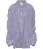 Miu Miu X Comme Des Garçons Cotton Packshot Shirt