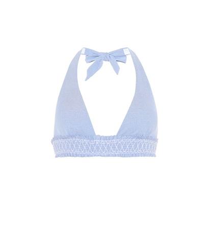3x1 Cassis Smocked Bikini Top