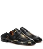 Isabel Marant Fezzy Printed Leather Loafers