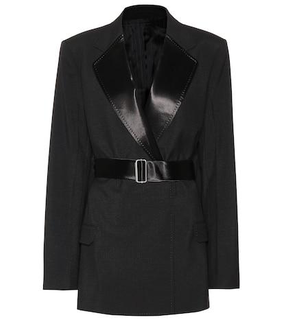 Helmut Lang Wool And Mohair Blazer