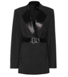 Helmut Lang Wool And Mohair Blazer