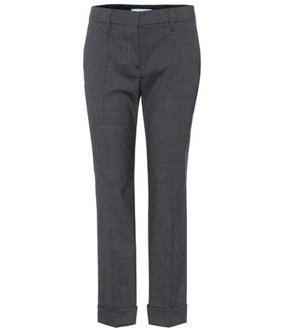 Adidas Originals Mid-rise Virgin Wool Trousers