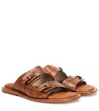 See By Chlo Croc-effect Leather Sandals