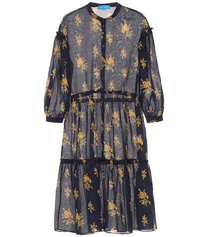 M.i.h Jeans Lyra Floral Cotton Midi Dress