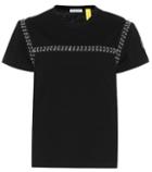 Moncler Genius 6 Moncler Noir Kei Ninomiya Embellished Cotton T-shirt