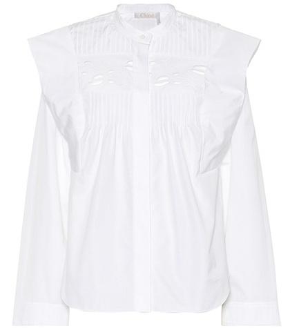 Peter Pilotto Ruffled Cotton Shirt