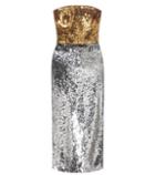 Dolce & Gabbana Strapless Sequinned Dress