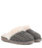 Ugg Australia Shearling-lined Knitted Slippers