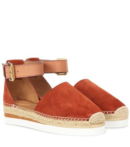 Gucci Glynn Suede Espadrilles