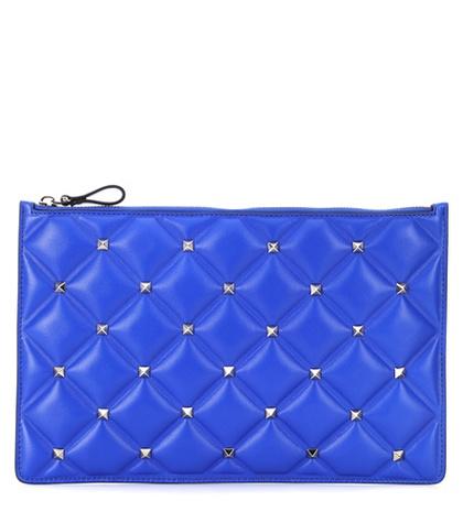 P.e Nation Valentino Garavani Candystud Leather Clutch