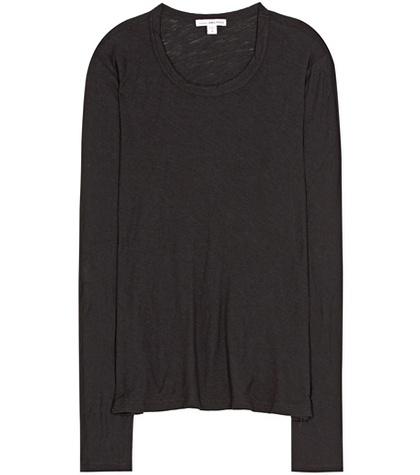 Mary Katrantzou Long-sleeved Cotton Top