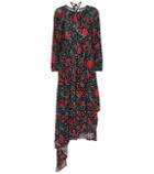 Aquazzura Printed Stretch-jersey Dress