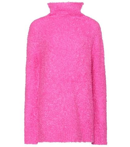 Christopher Kane Knitted Loop Yarn Sweater