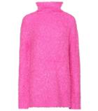Christopher Kane Knitted Loop Yarn Sweater