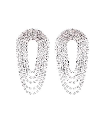 Alessandra Rich Crystal Drop Earrings