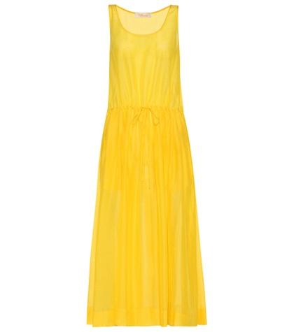 Diane Von Furstenberg Cotton And Silk-blend Dress