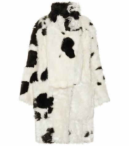Jimmy Choo Adele Shearling Coat
