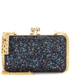Sophie Hulme Sidney Glitter Box Clutch