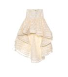 Marc Jacobs Dotted Silk-blend Organza Skirt