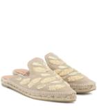 Castaer Rosa Embroidered Espadrille Mules