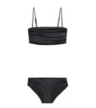 Ganni Lyme Solid Bikini Swimsuit
