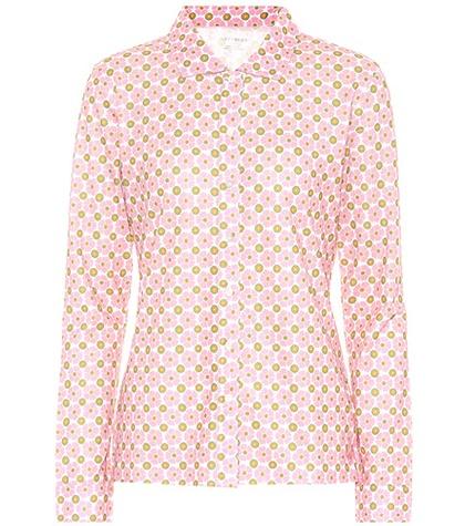 Tory Sport Floral-printed Jersey Top