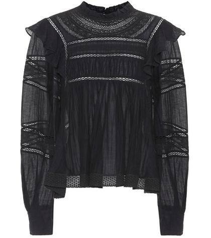 Isabel Marant, Toile Viviana Cotton-blend Top