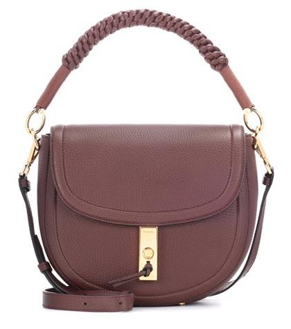 Altuzarra Ghianda Mini Leather Saddle Bag