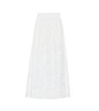 Agnona Printed Cotton Maxi Skirt