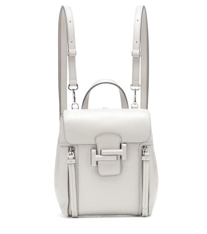 Tod's Double T Leather Backpack
