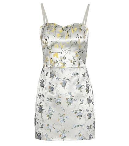 Isabel Marant Silk-blend Jacquard Mini Dress