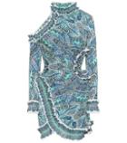 Zimmermann Moncur Ruffled Paisley Minidress