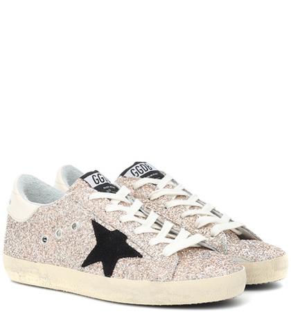 Victoria Beckham Superstar Glitter Sneakers