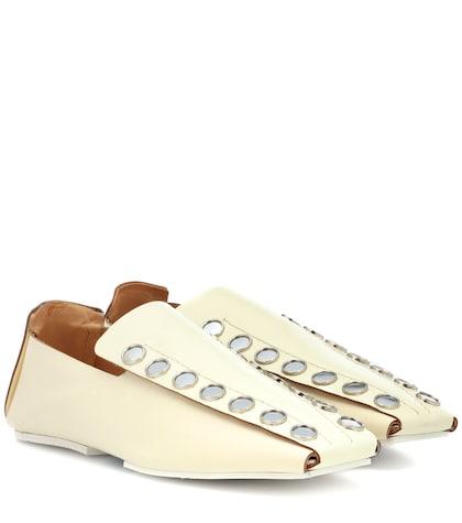 Christopher Kane Studded Leather Loafers