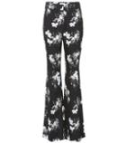 Givenchy Kaia Printed Crêpe Trousers